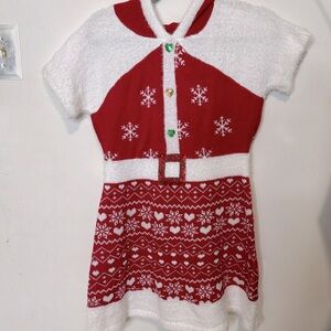 New Margaux & Lexi Girls Size Large 14 tacky sweater Christmas dress